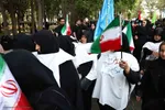 همایش زینبیون و کفن پوشان در محکومیت جنایات آمریکا و اسرائیل