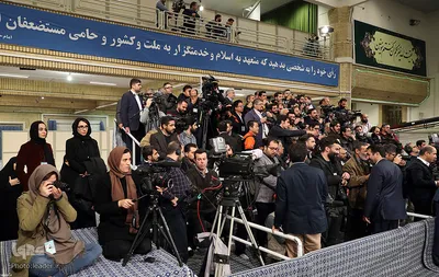 حضور رهبر معظم انقلاب در پای صندوق رأی