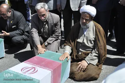 ورود پیکر سه شهید گمنام به خراسان جنوبی