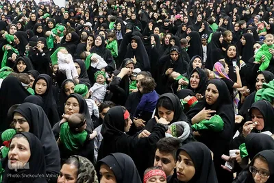همایش شیرخوارگان حسینی در گلستان شهدای اصفهان‎