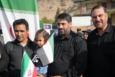 عکس | راهپیمایی جاماندگان اربعین در لرستان