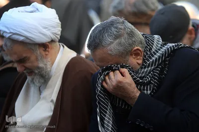 آیین خاکسپاری پیکر مطهر شهید گمنام دوران دفاع مقدس در وزارت تعاون، کار و رفاه اجتماعی