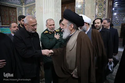 مراسم یادبود آیت‌الله سید محمد شاهچراغی در قم