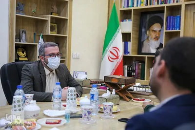 بازدید معاون روابط عمومی سپاه فجر و رئیس بسیج رسانه فارس از ایکنا‎‎
