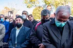 مراسم تشییع حاج بیوک آسایش مداح اهل‌بیت(ع) و رزمنده دوران دفاع مقدس‎‎