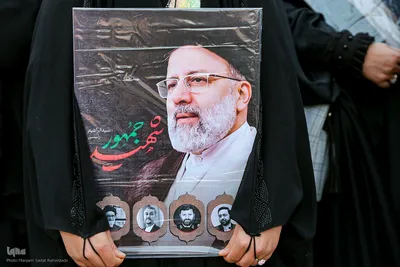 حرکت دسته عزاداری به مناسبت شهادت شهید جمهور و یاران