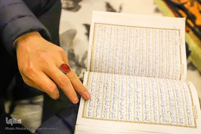 مراسم جزء خوانی قرآن در اهر
