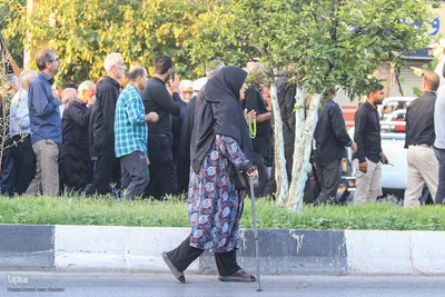 عزاداری سومین روز از شهادت سید و سالار شهیدان و یاران با وفایش در شیراز‎