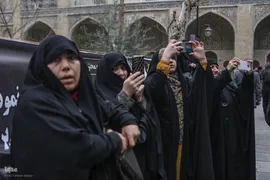 مراسم تشییع پیکر مطهر آیت‌الله امامی کاشانی