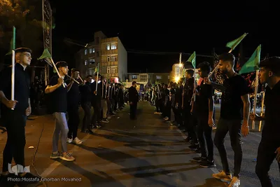 آیین عزاداری «شاه‌حسین‌ گویان» در شهرستان اهر