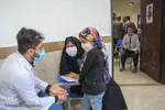ارائه خدمت رایگان پزشکی در حاشیه شهر مشهد
