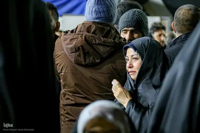 تشییع نمادین مادر بی‌نشان