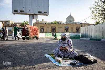 نماز روز عید سعید فطر در جوار حرم حضرت عبدالعظیم حسنی(ع)