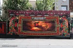 اصفهان سیاه‌پوش عزای حسین (ع)