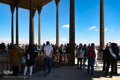 نقش جهان میزبان مسافران نوروزی نصف جهان