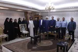 دیدار شهردار تبریز با خانواده خلبانان شهید «فضیلت، دل حامد و حسین زاده»