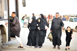 مرز شلمچه در آستانه اربعین