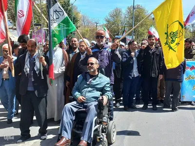 تجمع مردمی تا فتح قدس در شهرستان ملایر