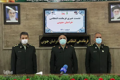 نشست ارائه برنامه های نیروی انتظامی خراسان جنوبی