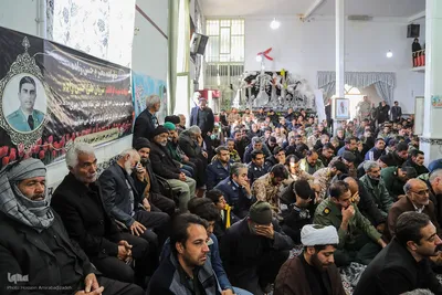 مراسم تشییع پیکر مطهر شهید والامقام علی حسن زاده