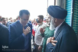 عزاداری مردم اهواز در سوگ شهادت آیت‌الله رئیسی و همراهانشان