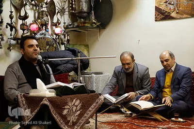 جلسه قران محمدرضا برقعی