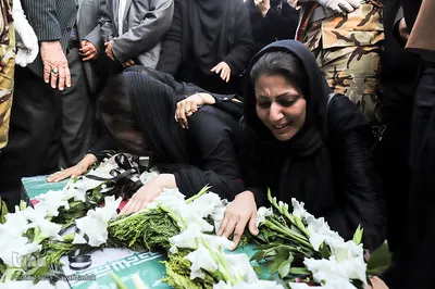 مراسم تشییع پیکر شهید«مجتبی عباس‌نژاد» از شهدای سانحه هوایی در اهواز