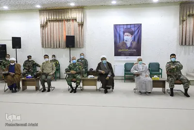 دیدار فرماندهان ارتش با حجت‌الاسلام عبادی