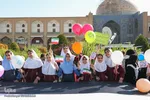 تجمع کودکان اصفهانی در حمایت از کودکان غزه