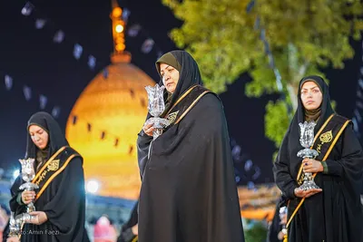 شام غریبان در حرم شاهچراغ(ع)‎