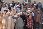 تجمع طلاب حوزه علمیه سمنان در حمایت از مقاومت فلسطین‎