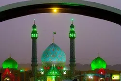 Jamkaran Mosque Being Decorated for Nimeh Sha’aban Eid