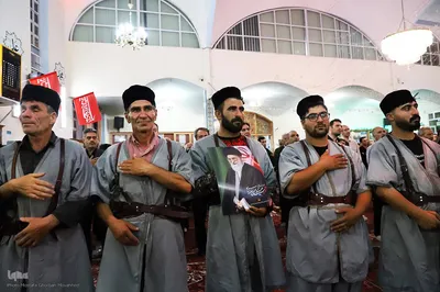 مراسم شام غریبان رهبر شهید انقلاب در اهر