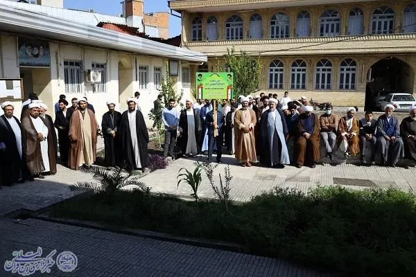 اجتماع ضد صهیونیستی طلاب، استادان و مبلغان شهرستان ساری