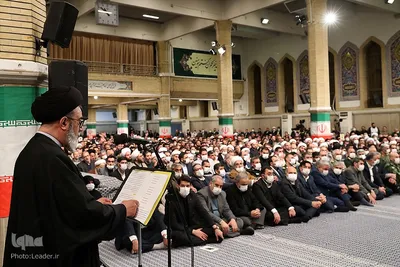 دیدار جمعی از مردم آذربایجان شرقی با حضرت آیت‌الله العظمی خامنه‌ای، رهبر انقلاب