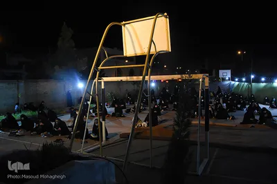 مراسم احیاء شب نوزدهم رمضان - هنرستان دخترانه فامیلی سمنان