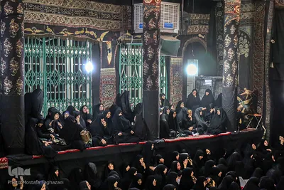 مراسم عزاداری روز تاسوعا در حسینیه سادات اخوی