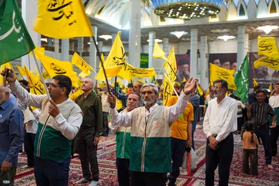 آیین«میثاق امت با امام» در حرم شاهچراغ(ع)