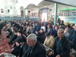 برپایی میز خدمت در مصلی نماز جمعه شهرستان اهر