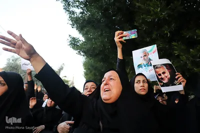 تشییع پیکر مطهر سپهبد شهید قاسم سلیمانی، سردار ایران در اهواز