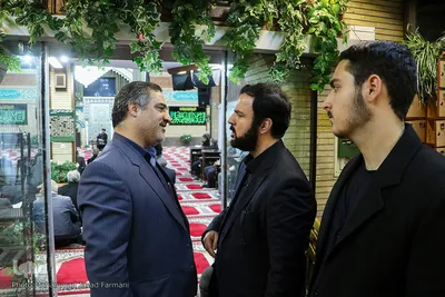مراسم ترحیم والده مکرم رئیس شبکه قرآن سیما