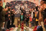 برپایی سفره حضرت ام البنین (س) در حرم مطهر سید میر محمد(ع)‎‎
