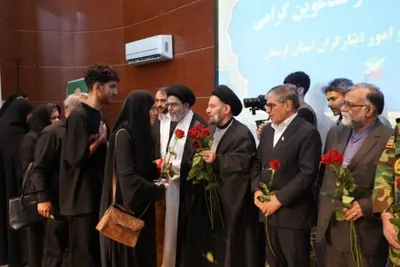 مراسم بزرگداشت شهدای جنگ رمضان لرستان