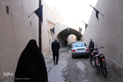 مجلس سنتی عزاداری و روضه خوانی شهادت حضرت زهرا(س) در بیت شهید صدوقی در یزد‎‎