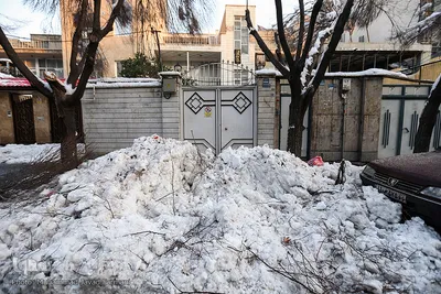 تهران چهار روز پس از بحران بارش برف 