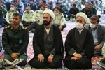 سوگواری نیروهای مسلح فارس در رثای شهدای حرم مطهر شاهچراغ