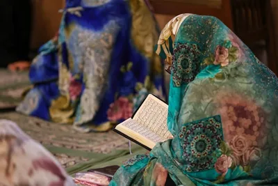 مراسم معنوی اعتکاف در مسجد دانشگاه تبریز