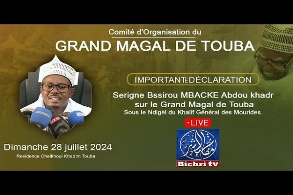 Le Sénégal organise le grand magal 2024 à Touba