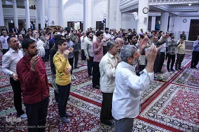 مراسم بزرگداشت شهدای بیمارستان المعمدانی و مردم مظلوم غزه