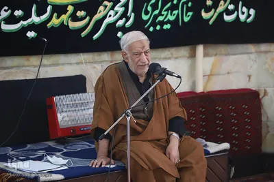 مراسم عزاداری به مناسبت وفات حضرت خدیجه (س) در مهدیه تبریز